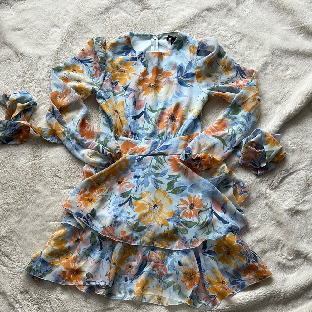Floral Print Women's Dress